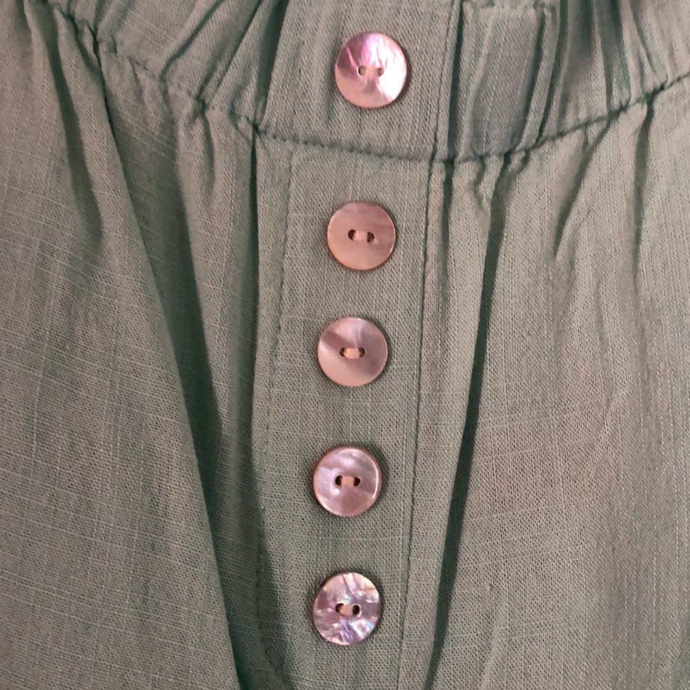 Woman’s Spring Linen Mint Green Ruby Rd. Rayon Bl… - image 6